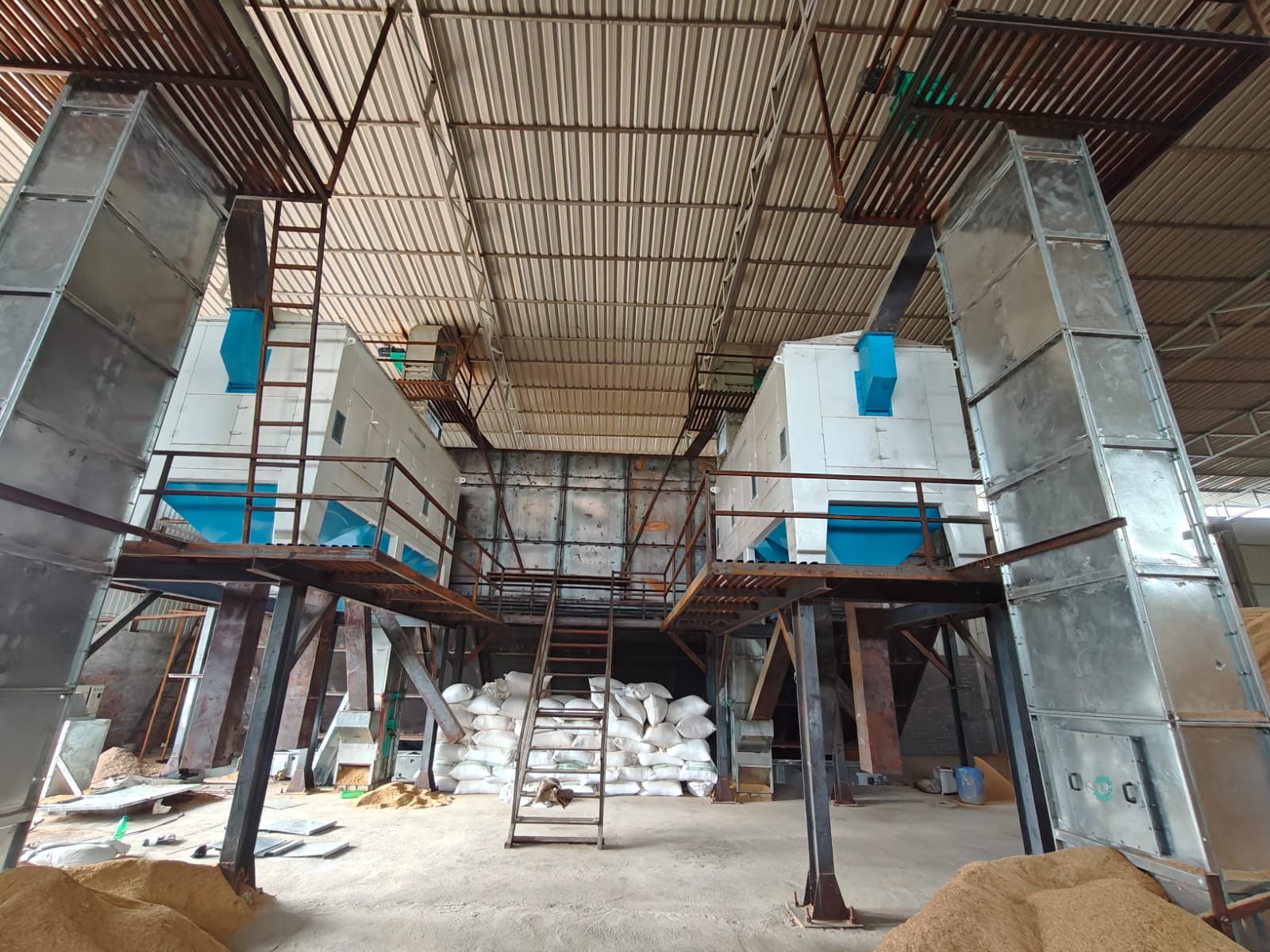 Pyrolysis facility exterior